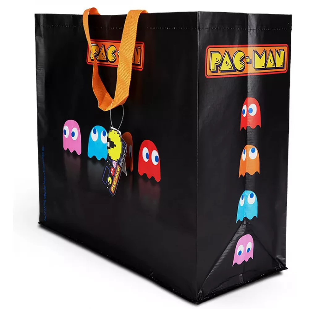 KONIX Pac-Man Bevásárló táska fekete