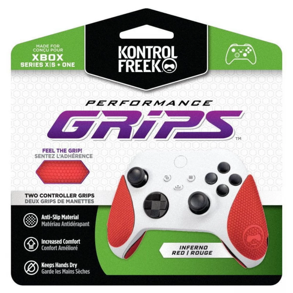 KONTROLFREEK Performance Xbox Grips piros
