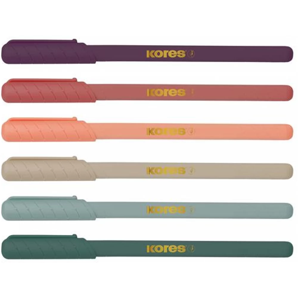 KORES KOR-M Vintage Golyóstoll 1.0 mm kupakos háromszögletű kék
