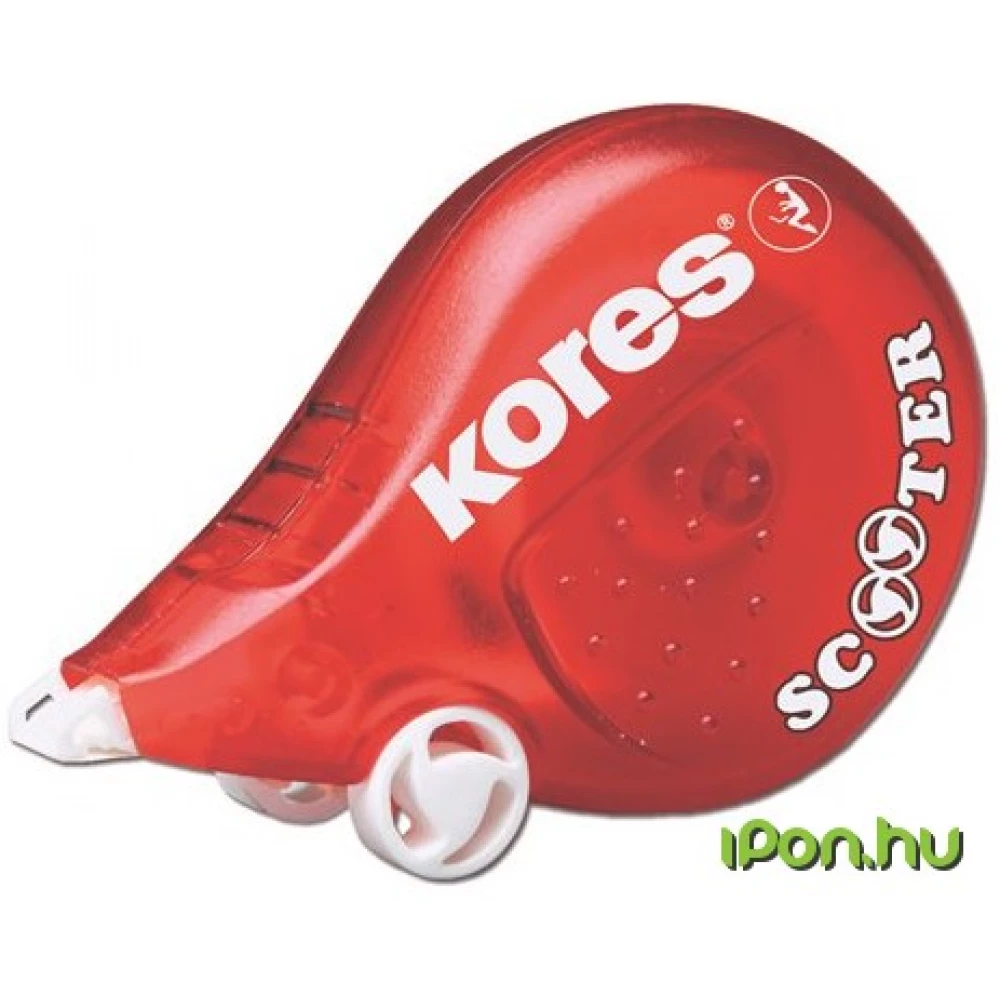 KORES Scooter Hibajavító roller 4.2 mm x 8 m piros