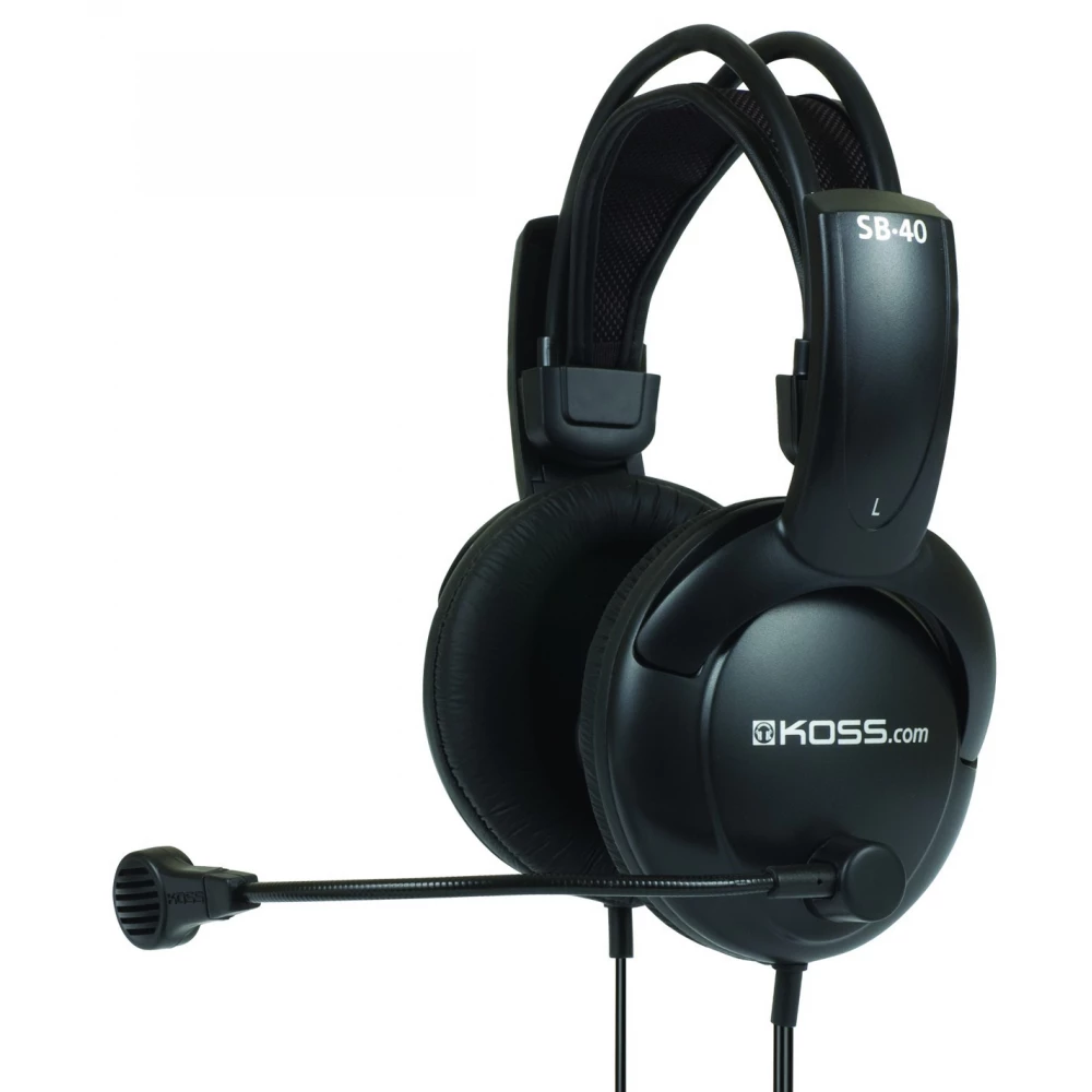 KOSS SB40 fekete