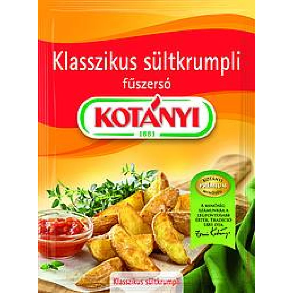KOTÁNYI klasszikus sültkrumpli fűszerkeverék 20 g