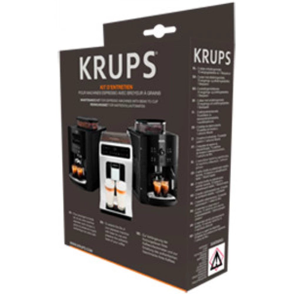 KRUPS Karbantartási készlet a beépített kávédarálóval ellátott XS530010 eszpresszó kávéfőzőhöz
