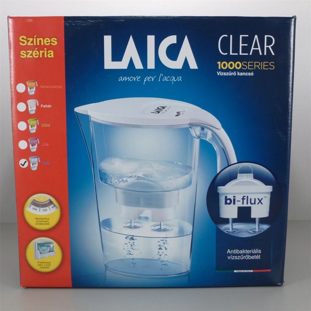 LAICA clear line vízszűrő kancsó kék 1 db