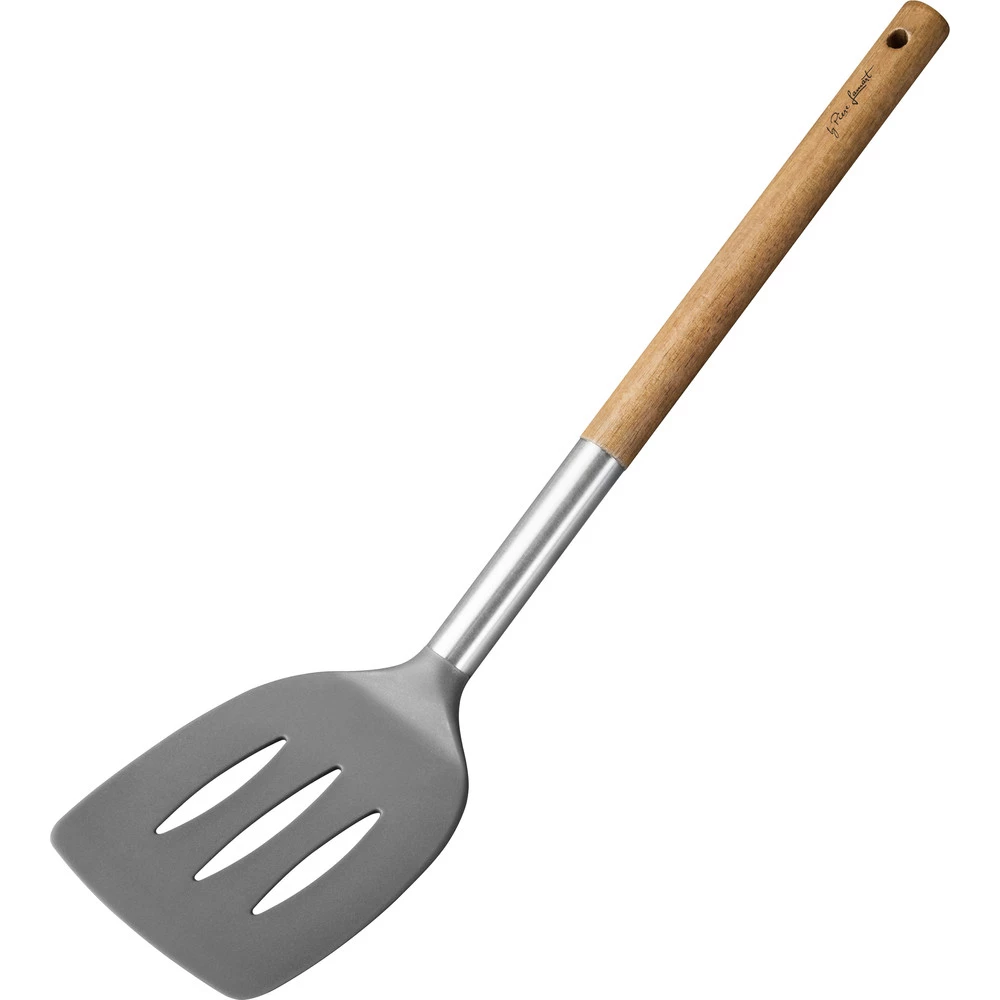 LAMART LT3977 Wood Lyukas fordítólapát 35 cm fa / acél / szilikon