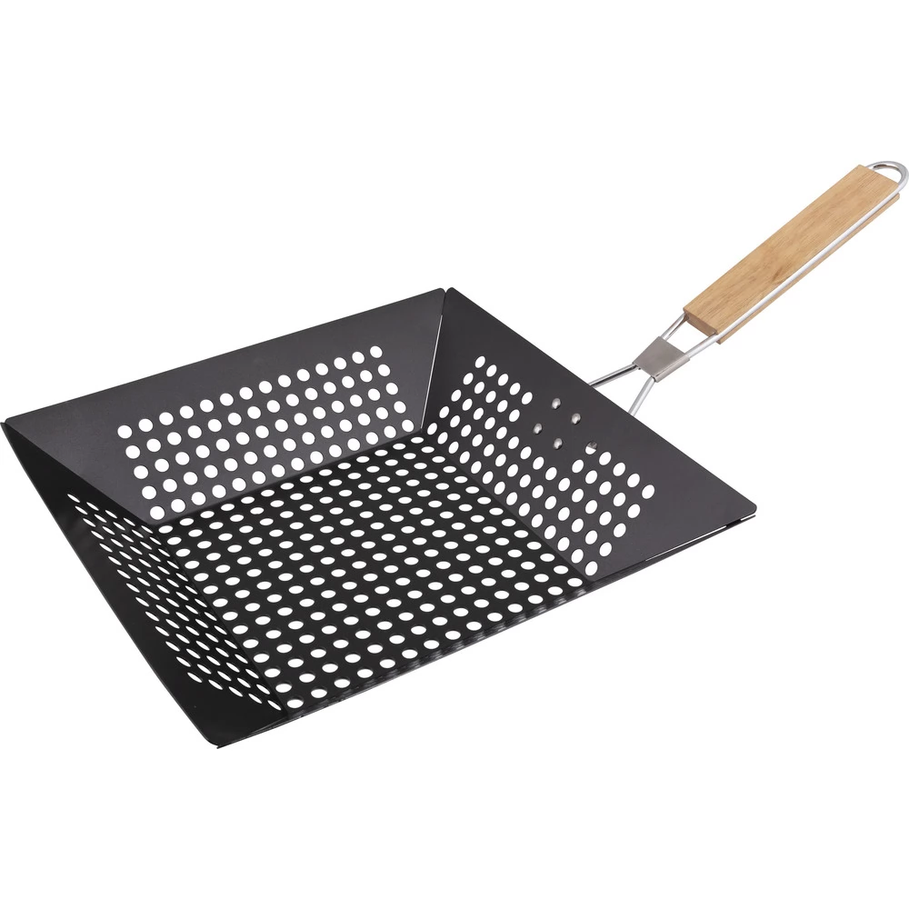 LAMART LT5031 BBQ Grill serpenyő 30 x 30 cm fekete