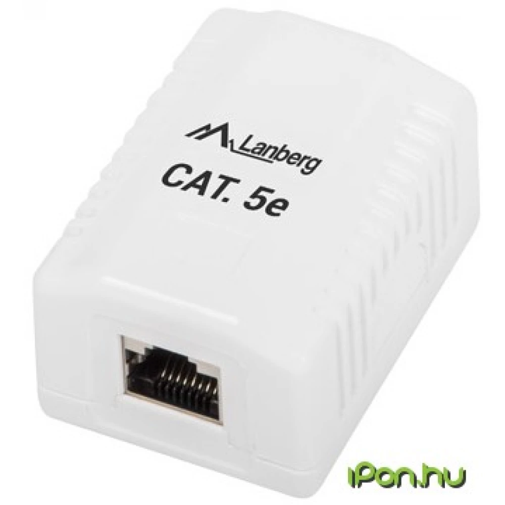 LANBERG FTP Data Box 1-port CAT5e OS5-0001-W