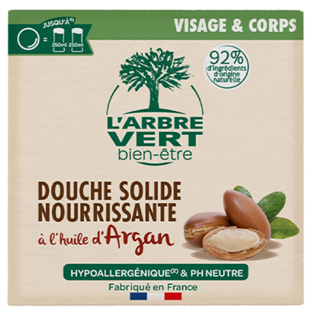 LARBRE VERT Larbre Vert szilárd tusfürdő argán 75 g