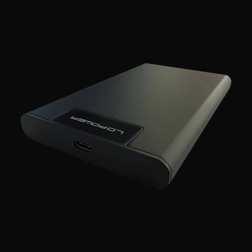 LCPOWER LC-25U3-C4 SATA - USB 3.0 Type C fekete