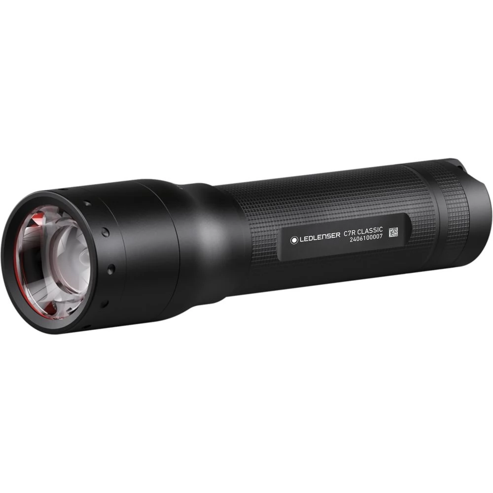LEDLENSER C7R Classic tölthető LED lámpa fekete