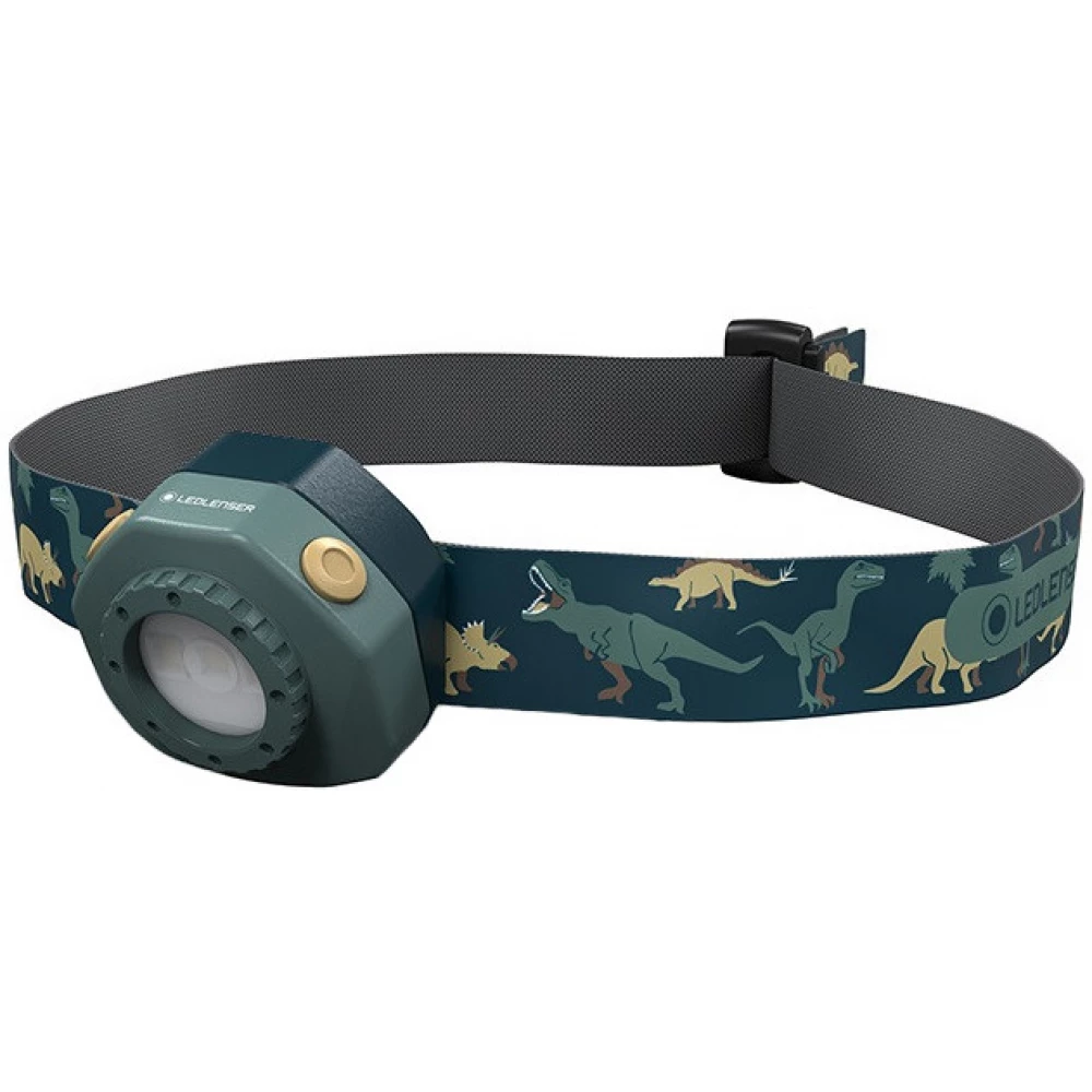 LEDLENSER Kidled4R tölthető fejlámpa 40lm 1xLi-ion zöld