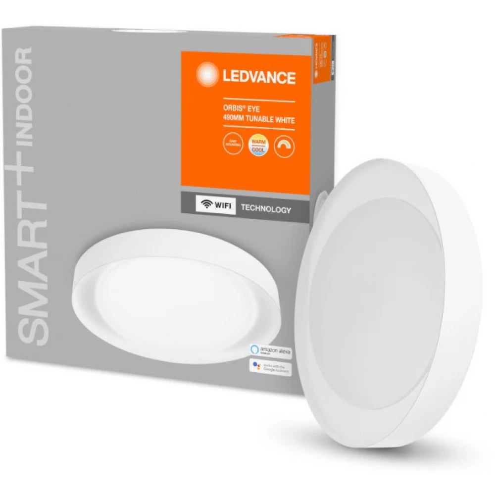 LEDVANCE 4058075486522 Smart+ WiFi menny. okos lámpa Ceiling Eye fehér áll. színhőm. 490mm okos vezérelhető intelligens lámpatest