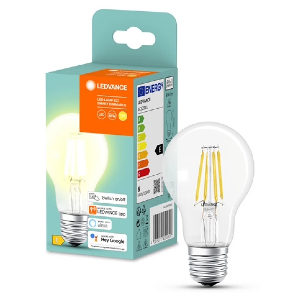 LEDVANCE Smart+ Bluetooth 6 W 606lm 2700k E27 kisgömb