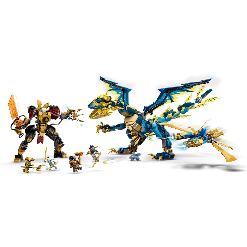 LEGO Ninjago Elemi sárkányok vs. A császárnő robotja 71796