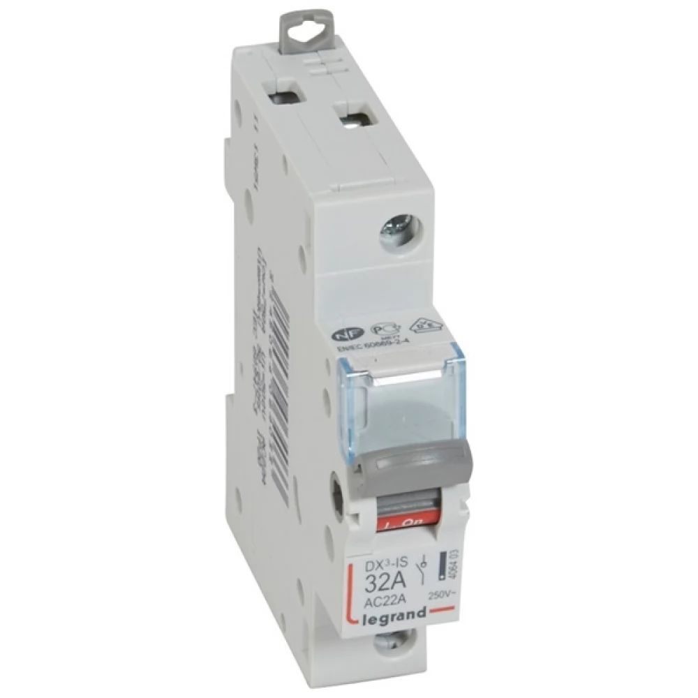 LEGRAND DX3-I 1P 32A terheléskapcsoló 406403