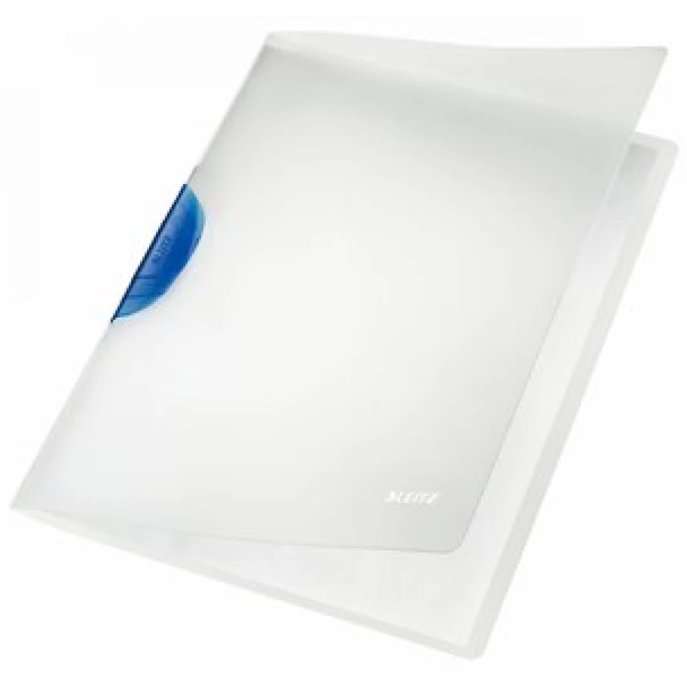 LEITZ Gyorsfűző klipes PP A4 ColorClip Magic kék