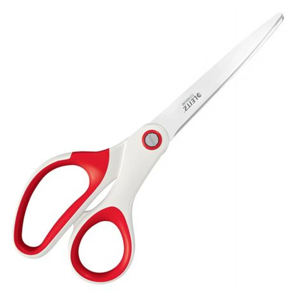 LEITZ Olló irodai 20.5 cm Wow Titán piros