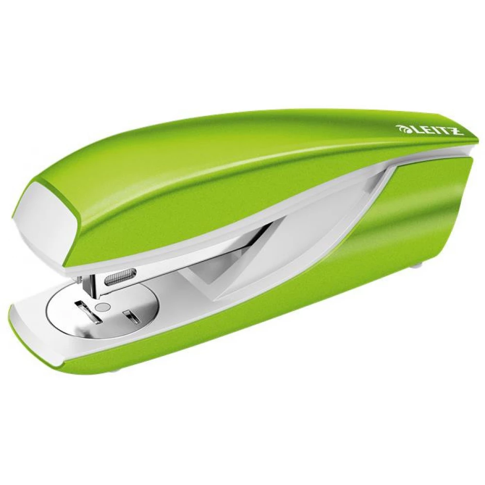 LEITZ Tűzőgép 24/6 26/6 30 lap Nexxt Wow metál zöld