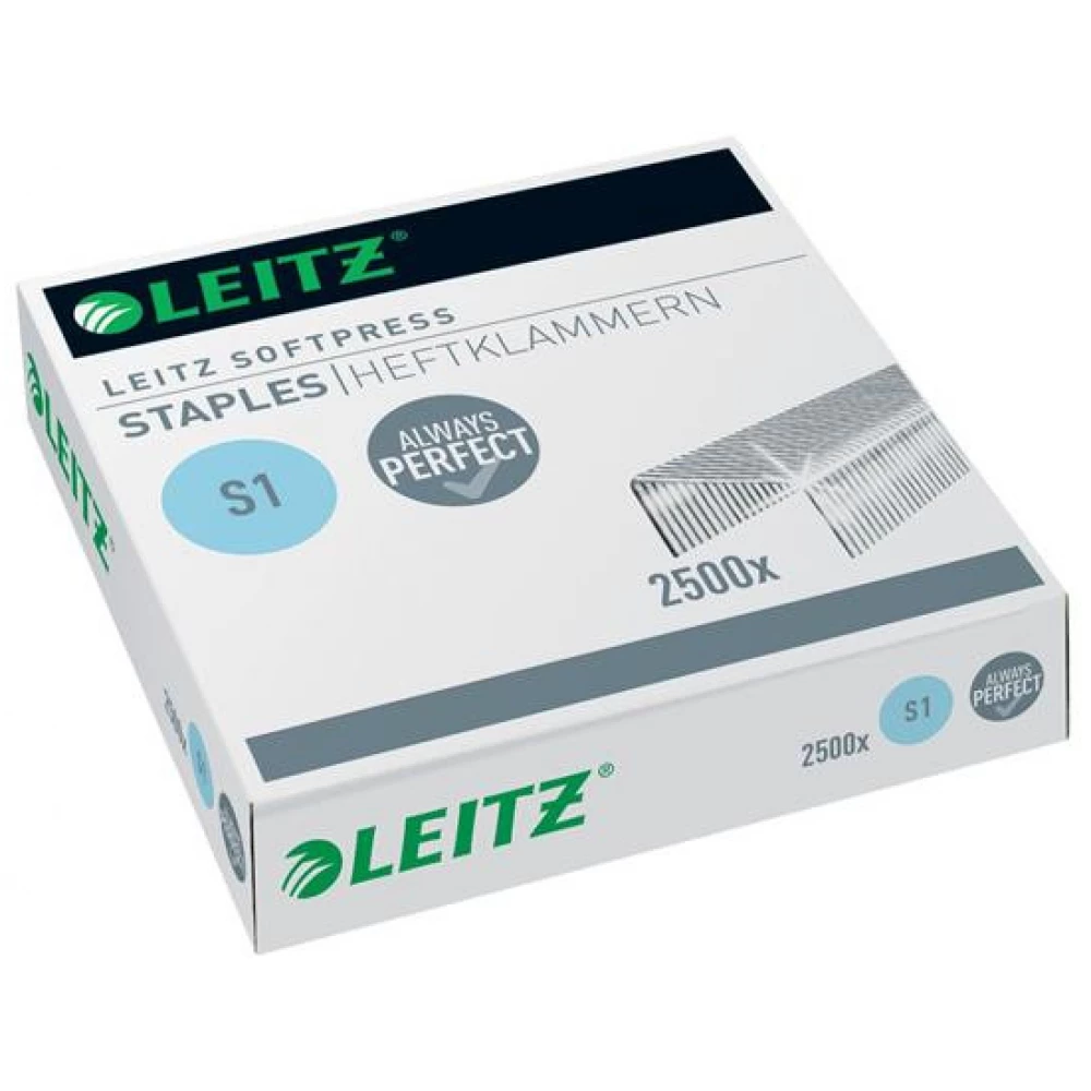 LEITZ Tűzőkapocs 26/6 Softpress