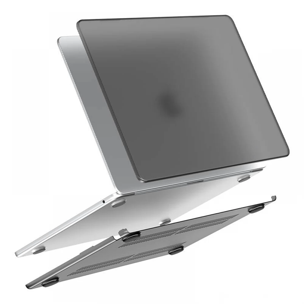 LENTION Matte Finish Case for Macbook Pro 14" fekete