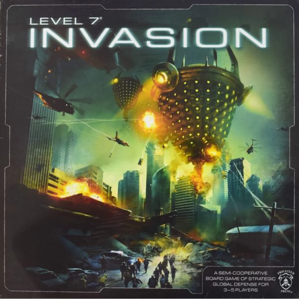 Level 7 Invasion társasjáték