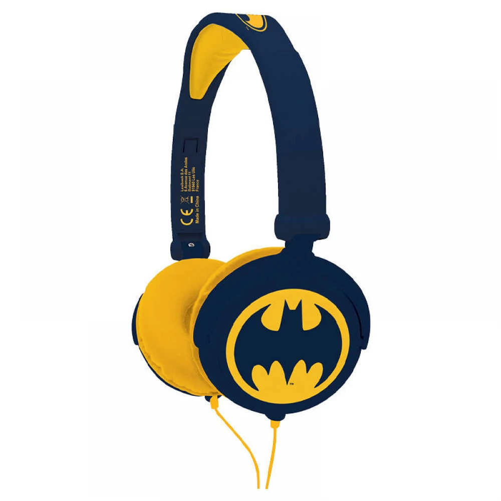 LEXIBOOK Összecsukható fejhallgató Batman