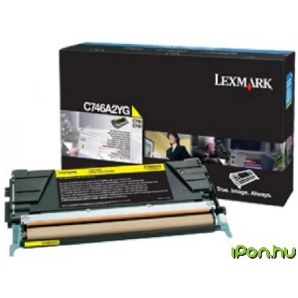 LEXMARK C746A3YG EREDETI