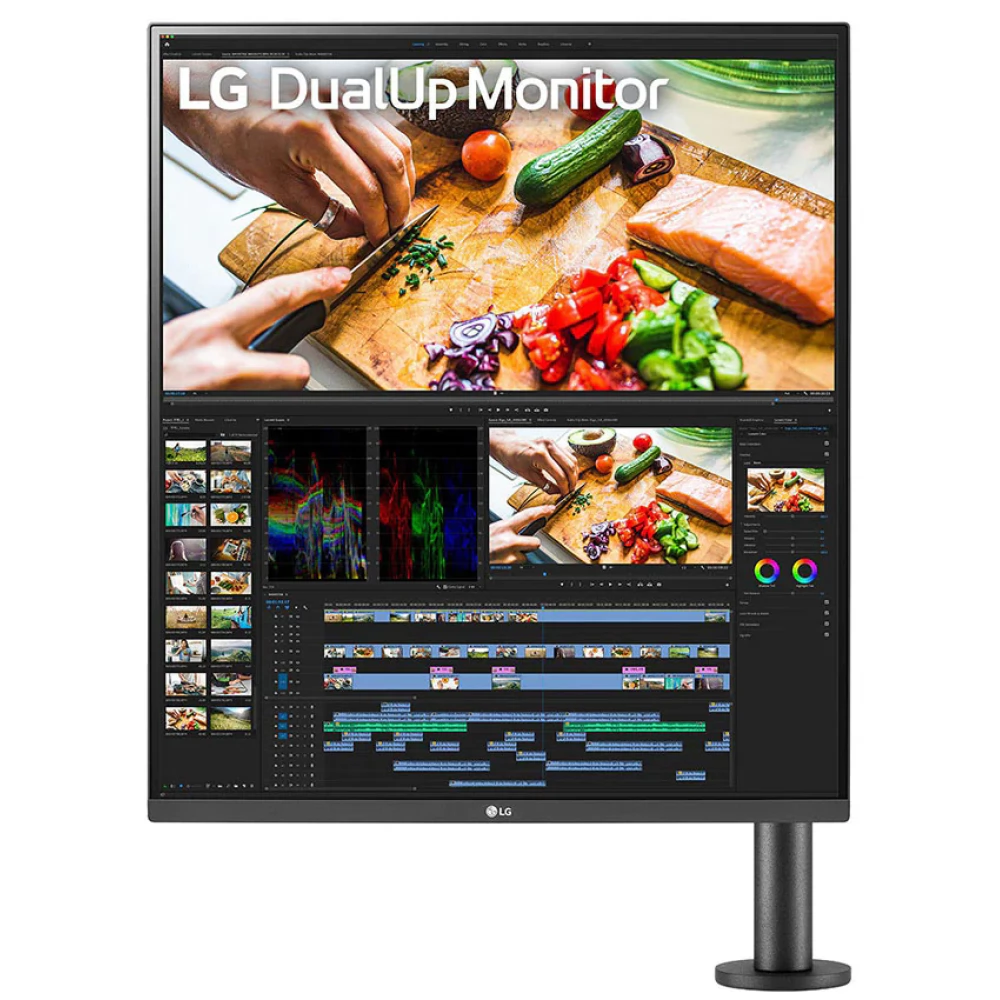 LG 28MQ780-B DualUp Monitor with Ergo Stand and USB Type-C