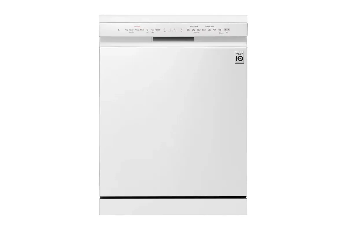 LG DF243FWS Mosogatógép gőzös 14 teríték WiFi funkció D Fehér