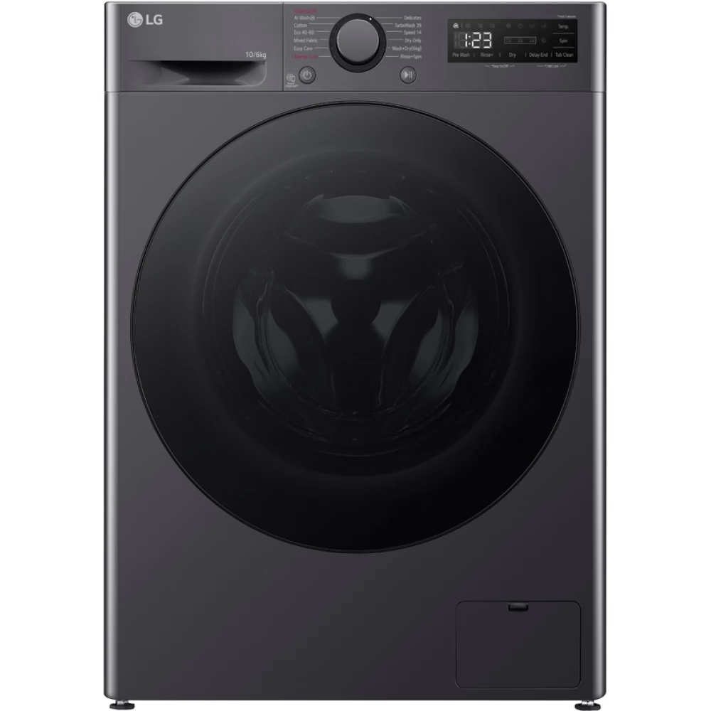 LG F4DR510S2M Mosó-szárítógép elöltöltős 10/6 kg A fekete