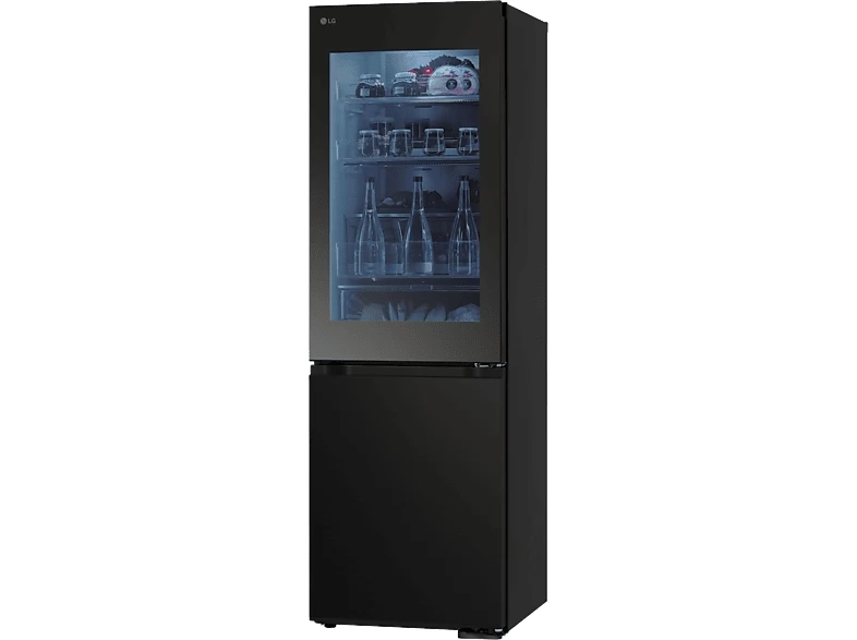 LG GBG5160CEV Hűtőszekrény No Frost kombinált 239L C Fekete