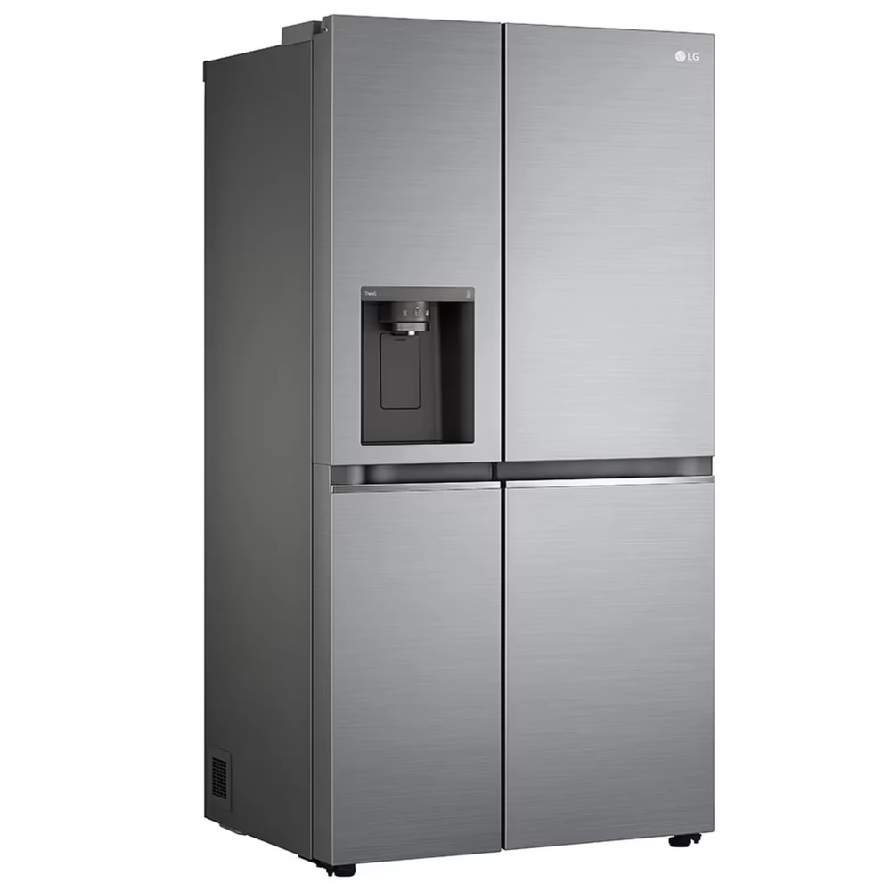 LG GSLV71PZLE Side-by-Side hűtőszekrény DoorCooling+ és ThinQ technológia 635 l kapacitás