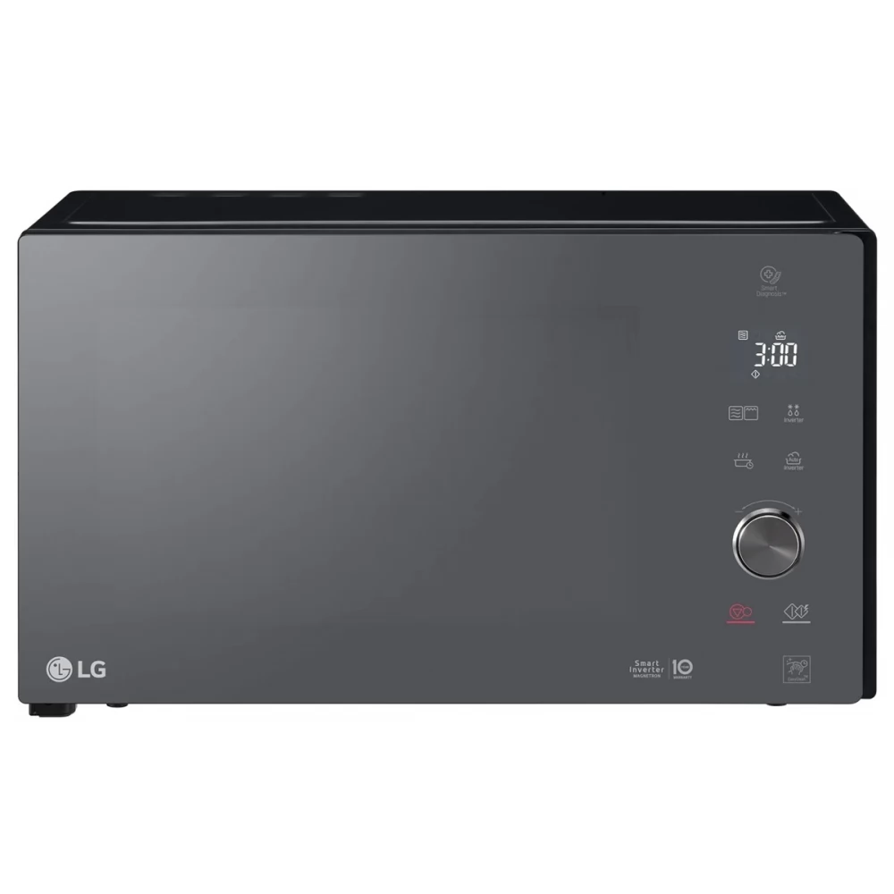 LG MH6565DPR Mikrohullámú sütő 25 literes grilles Smart Inverter technológiával EasyClea fekete