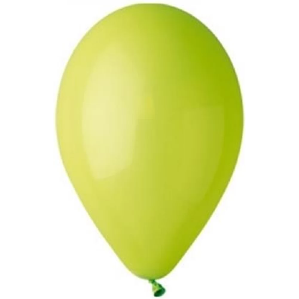 Léggömb 26 cm limezöld