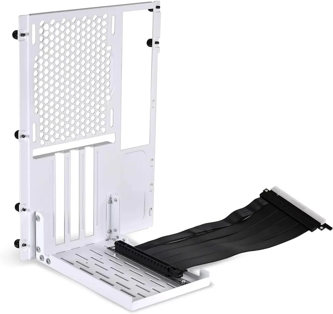 LIAN LI Dynamic Mini Vertical GPU Bracket Kit PCIe 4.0 fehér
