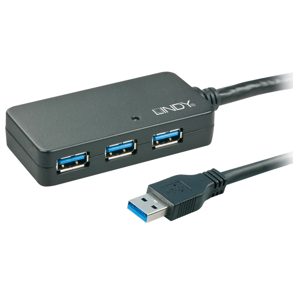 LINDY 10m USB 3.0 Active Extension Pro Hub