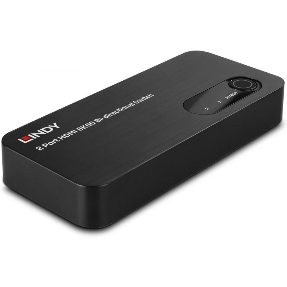 LINDY 2 Port HDMI 8K60 Bi-Directional Switch