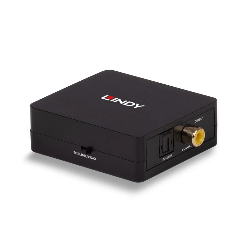 LINDY 2-utas digitális audio átalakító SPDIF (koaxiális TOSLINK)