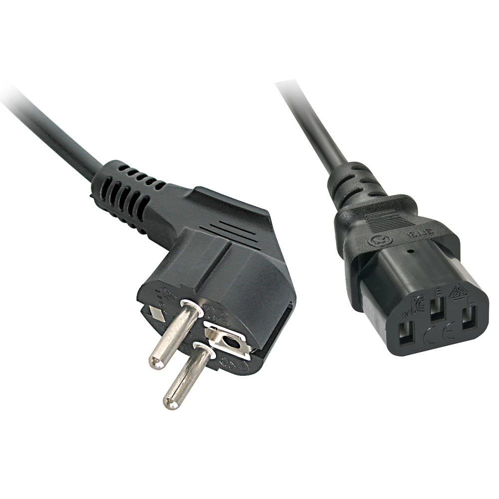 LINDY 230V IEC Táp Fekete 5m 30337