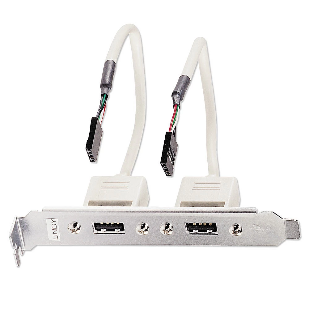 LINDY 33147 USB 2.0 hátsó port 2 db-os
