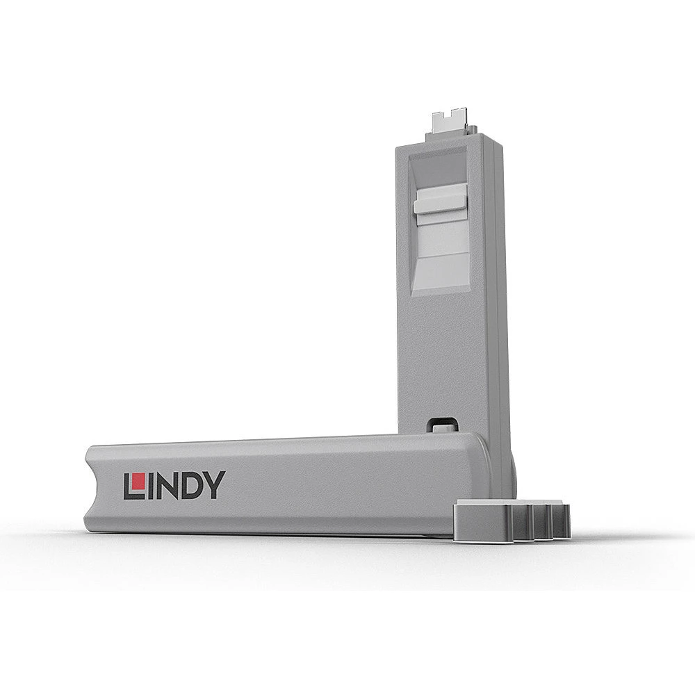 LINDY 40427 USB Typ C Port zár 4 db fehér