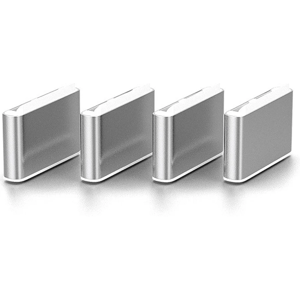 LINDY 40439 USB Typ C Port zár (kulcs nélkül) 10 db fehér