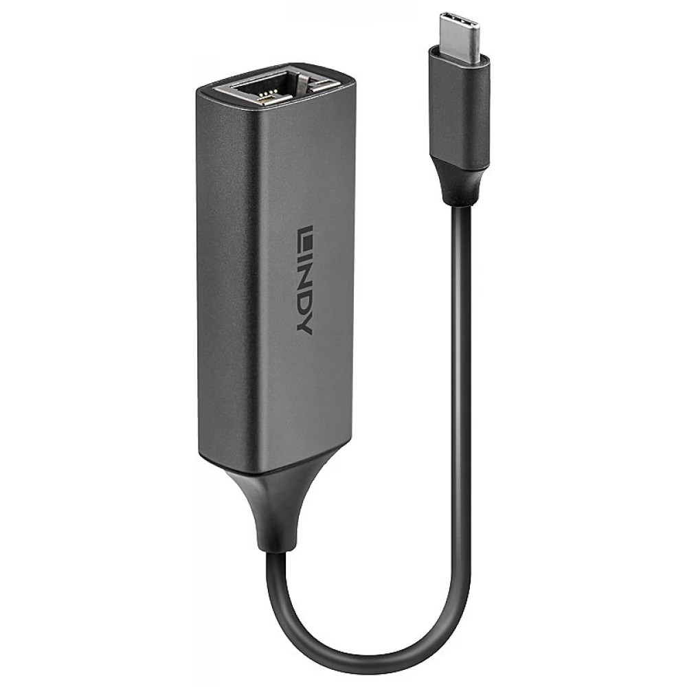 LINDY 43299 USB-C 3.0 UTP Átalakító 1Gbps szürke