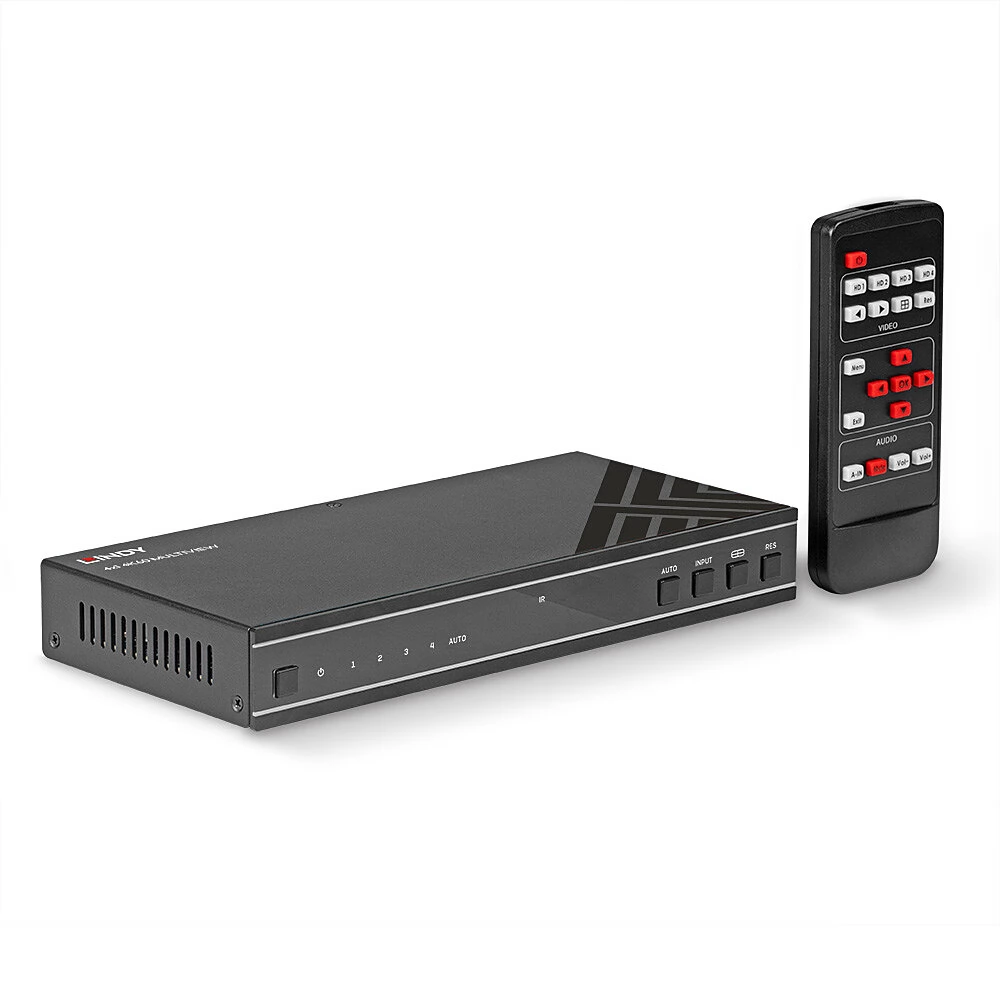 LINDY 4x1 HDMI 4K60 Multiview Seamless Switch