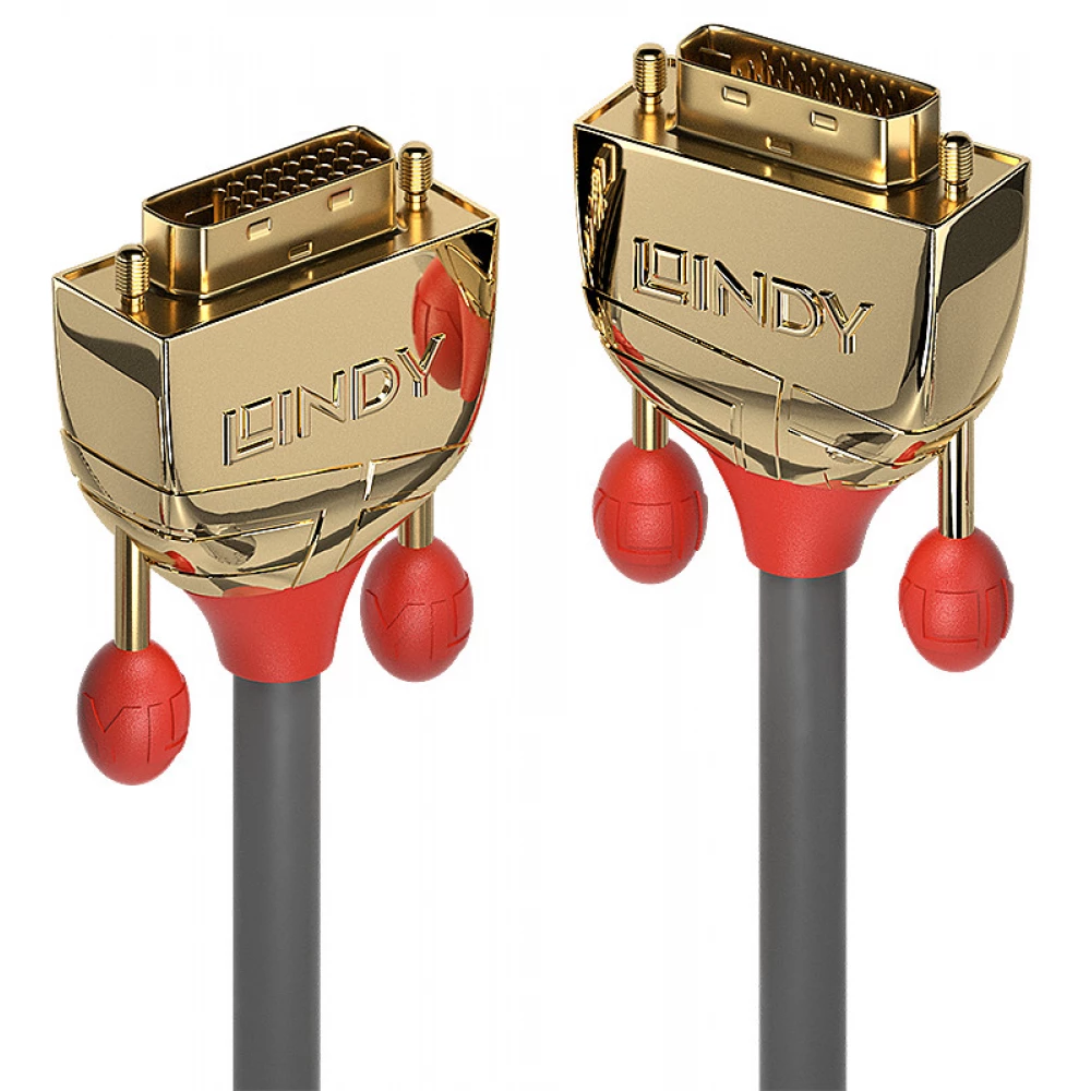 LINDY DVI-D Összekötő Fekete 50cm 36200