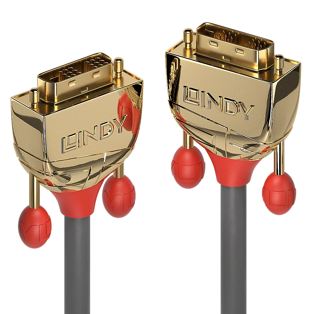 LINDY DVI-D Összekötő Szürke 20m 36217