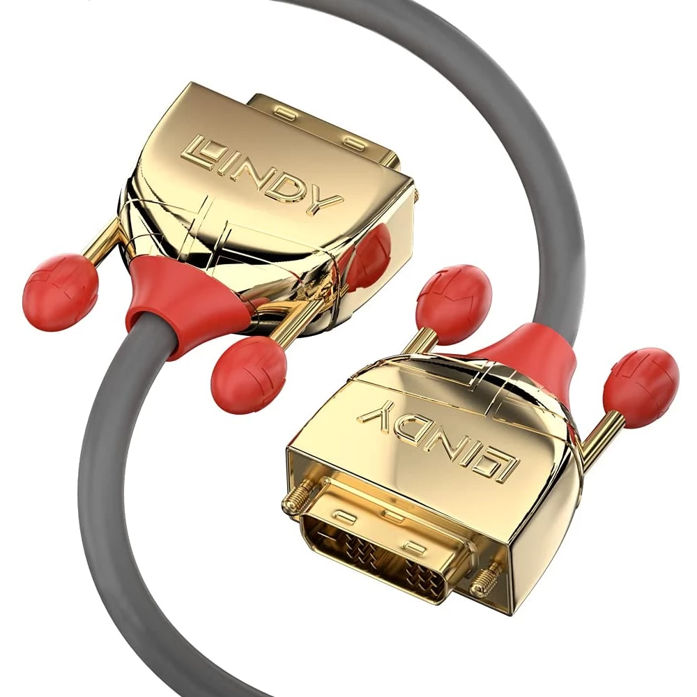 LINDY DVI-D Összekötő Szürke 3m 36203