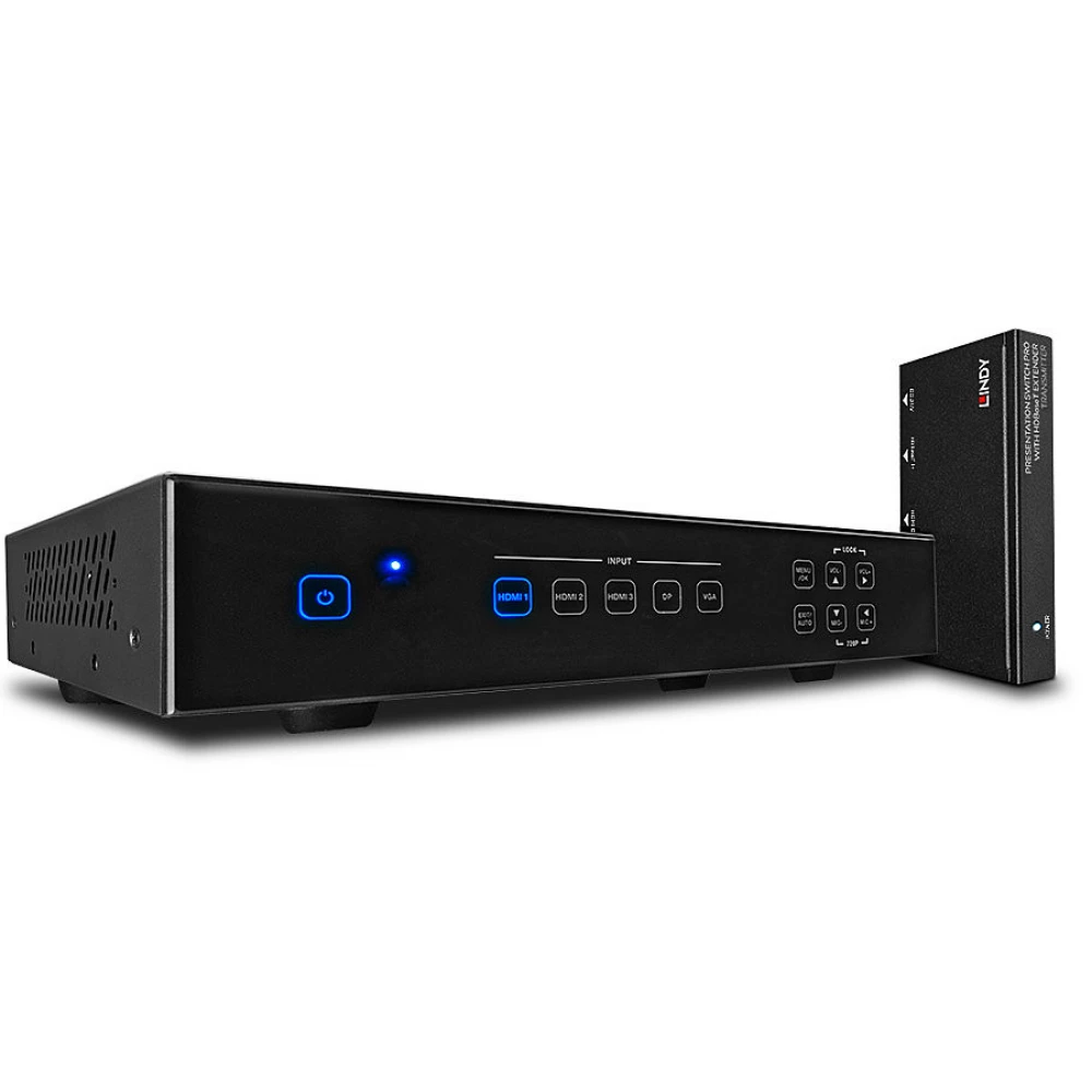 LINDY Presentation Switch Pro with HDBaseT Extender