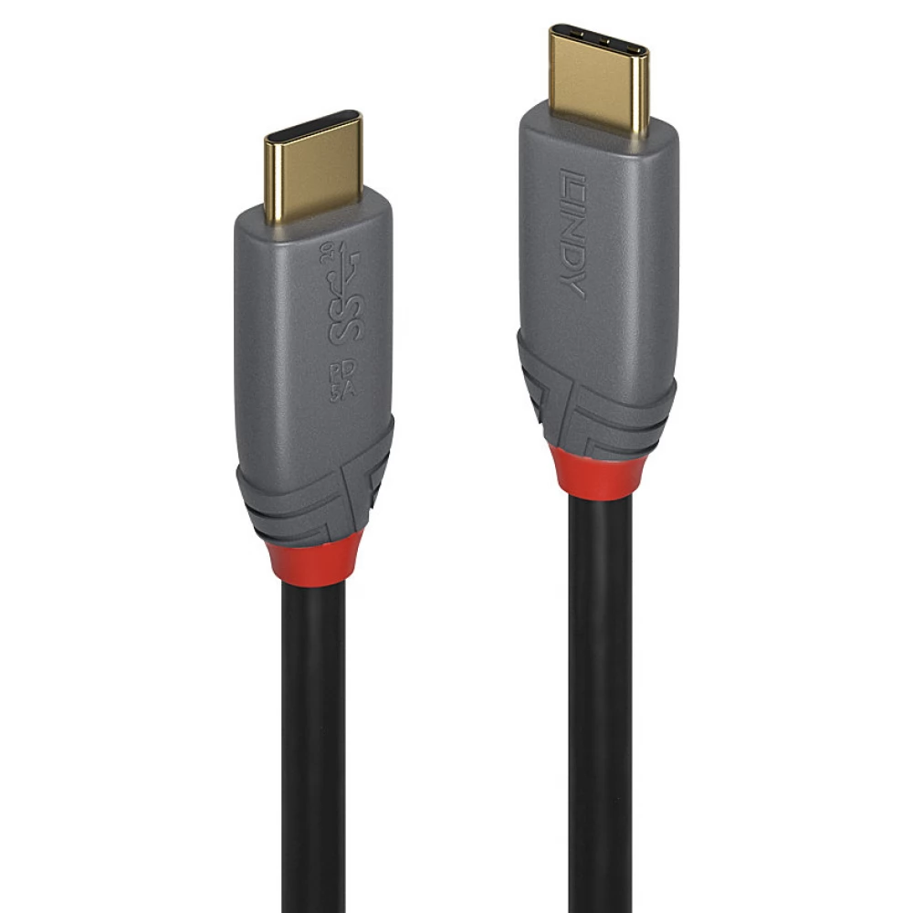 LINDY USB 3.1 Type C Összekötő Fekete 1m 36901