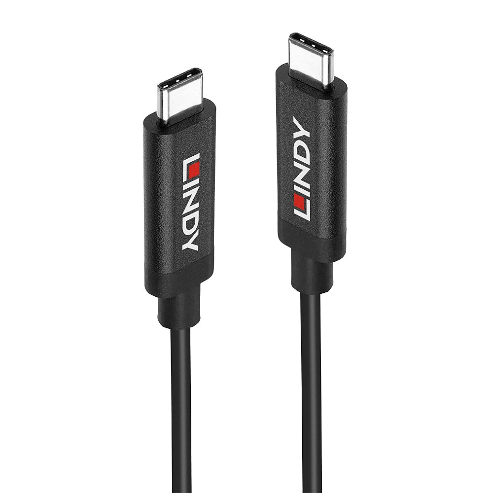 LINDY USB 3.1 Type C Összekötő Fekete 3m 43348